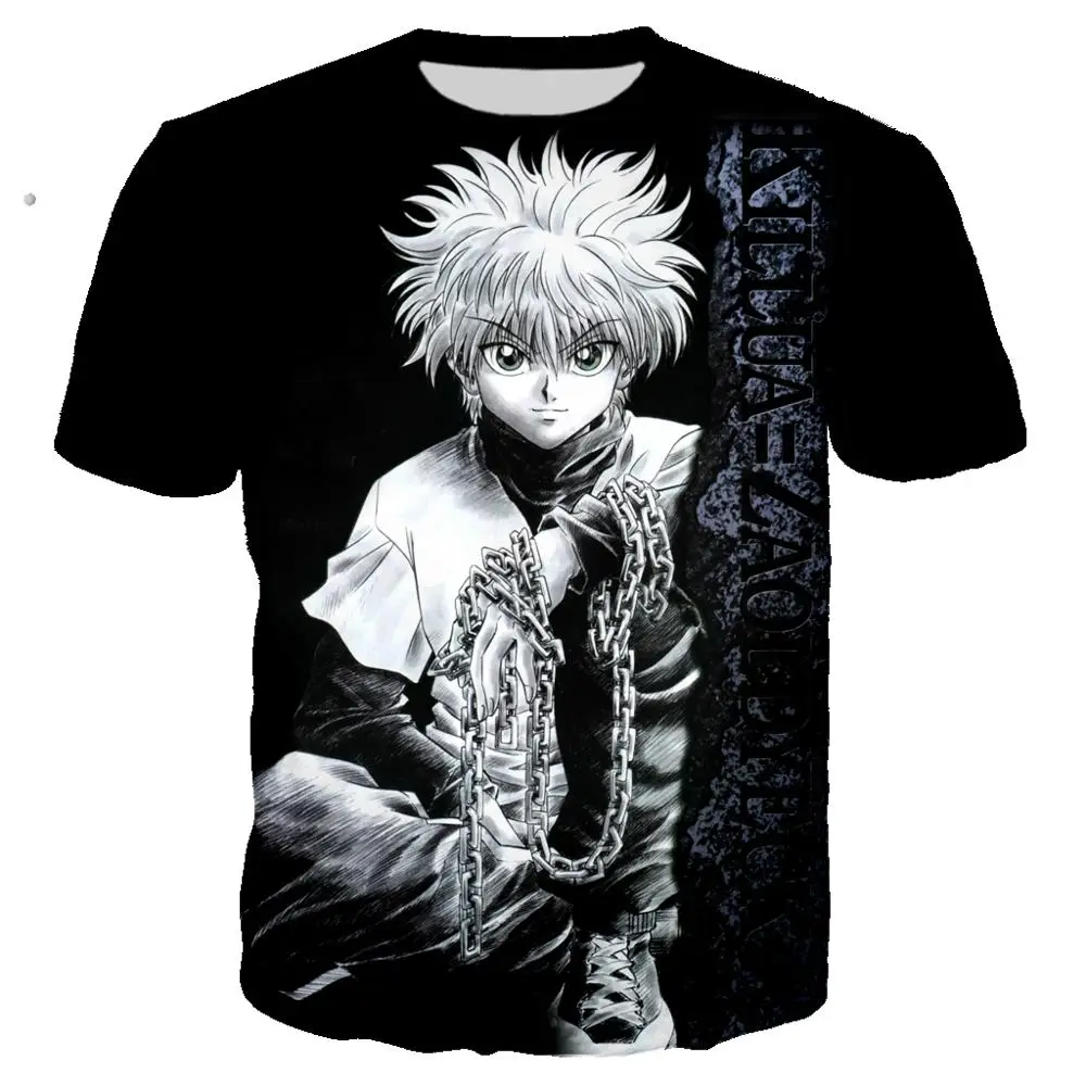 Anime Killua 3D Print T Shirt Men/women Hard Rock Streetwear T-shirt HUNTER X HUNTER Hip Hop Man Tshirt Clothes Harajuku Tops
Anime Killua 3D Print T Shirt Men/women Hard Rock Streetwear T-shirt HUNTER X HUNTER Hip Hop Man Tshirt Clothes Harajuku Tops