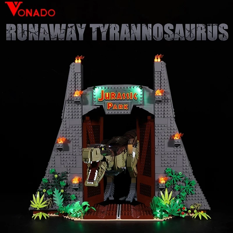 Светодиодный светильник, совместимый с lego 75936, набор для сборки светильников в мире Юрского периода, игрушки для детей светильник, без блоко...
Светодиодный светильник, совместимый с lego 75936, набор для сборки светильников в мире Юрского периода, игрушки для детей светильник, без блоко...