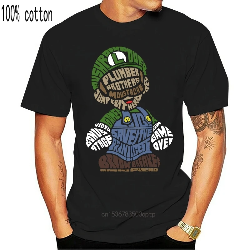 New 2021 Mario Plumber Brother Text Typography Design Black T shirt All Sizes men t shirt
New 2021 Mario Plumber Brother Text Typography Design Black T shirt All Sizes men t shirt
