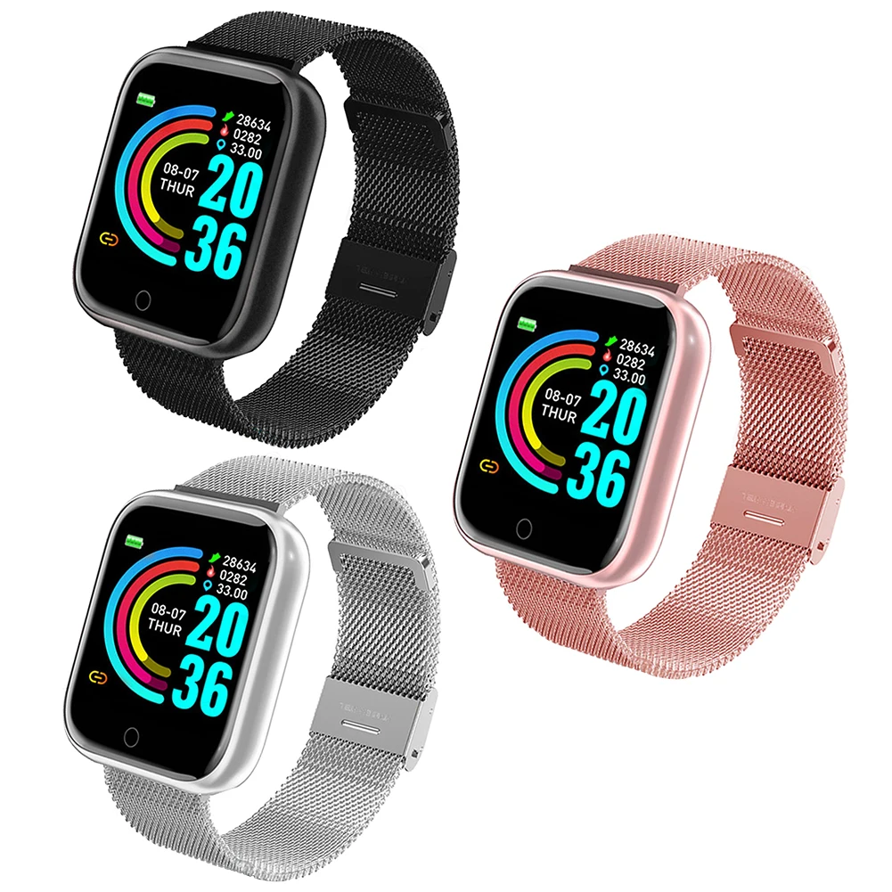 2021 Smart Watch Waterproof Steel Strip Tracker Watch Y68 Smart Bracelet Wristwatch Heart Rate Blood Pressure Fitness Tracker
2021 Smart Watch Waterproof Steel Strip Tracker Watch Y68 Smart Bracelet Wristwatch Heart Rate Blood Pressure Fitness Tracker