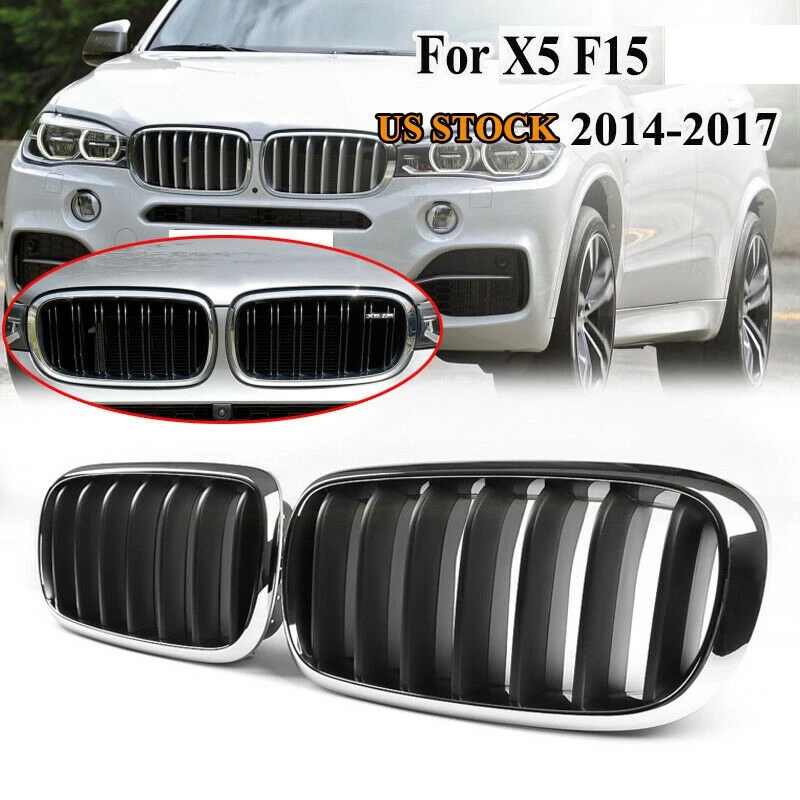 Передняя хромированная решетка для BMW X5 X6 F15 F16 F85 F86 M Sport 2013-2017 51117294485 51117294486
Передняя хромированная решетка для BMW X5 X6 F15 F16 F85 F86 M Sport 2013-2017 51117294485 51117294486
