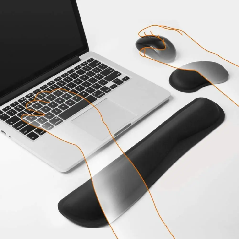 Soft Memory Foam Wrist Rest Mouse Keyboard Pad Cushion for Office Worker Gamer Wrist Rests Support Cushion Pad
Soft Memory Foam Wrist Rest Mouse Keyboard Pad Cushion for Office Worker Gamer Wrist Rests Support Cushion Pad