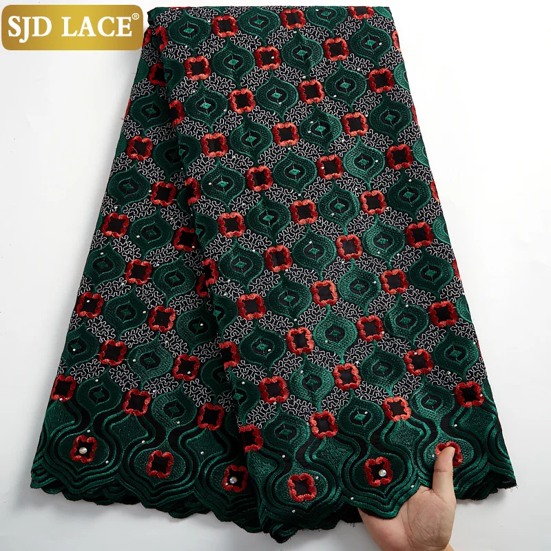 SJD LACE Popular African Cotton Lace Fabric In 2021 Embroidery With Stones Swiss Voile Lace In Switzerland For Everyone SewA2460
SJD LACE Popular African Cotton Lace Fabric In 2021 Embroidery With Stones Swiss Voile Lace In Switzerland For Everyone SewA2460
