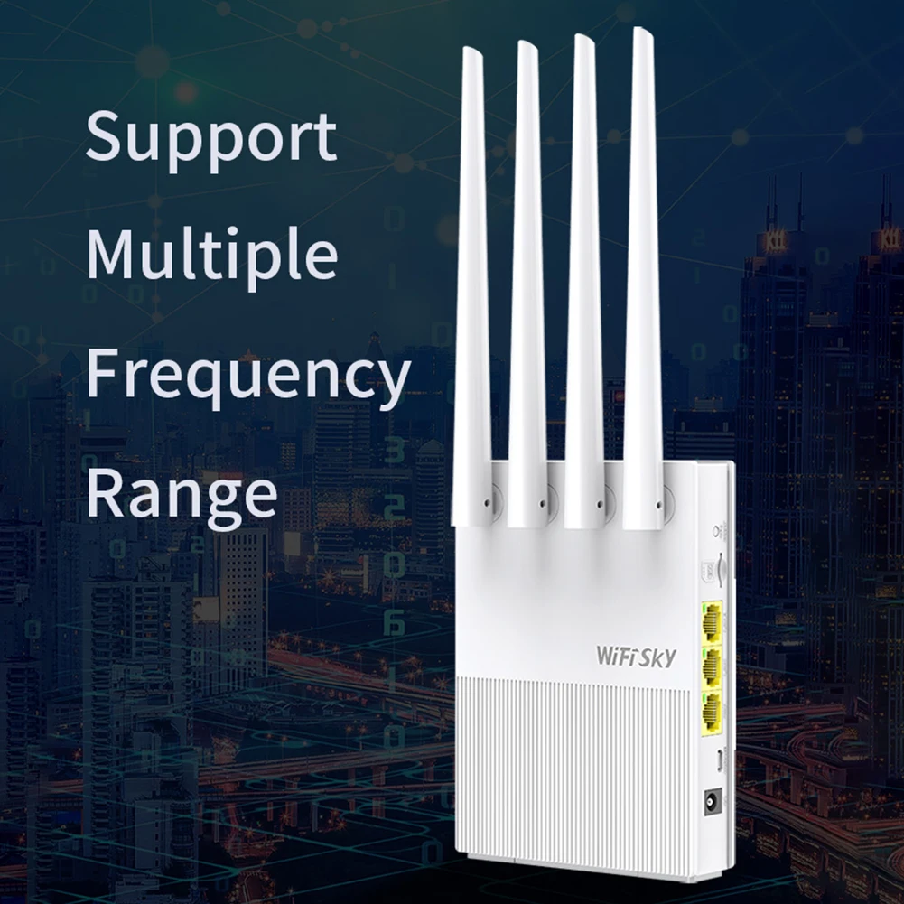 WS-R642 4G LTE WiFi Home Router Coverage Adapter 300Mbps SIM Card WiFifor WIFISKY Household Computer Accessories 
WS-R642 4G LTE WiFi Home Router Coverage Adapter 300Mbps SIM Card WiFifor WIFISKY Household Computer Accessories