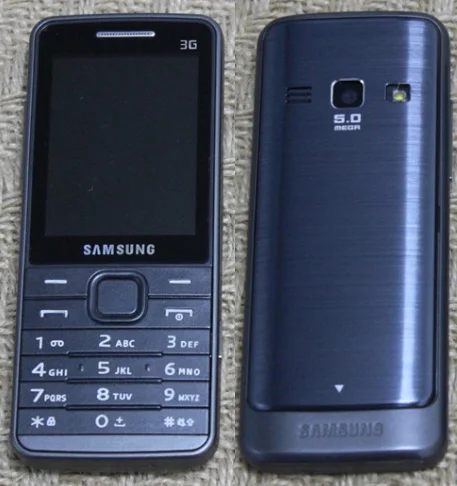 Оригинальный Samsung S5611 S5610 GSM 2 4 дюймов FM-радио Bluetooth 5 Мп камера русская клавиатура