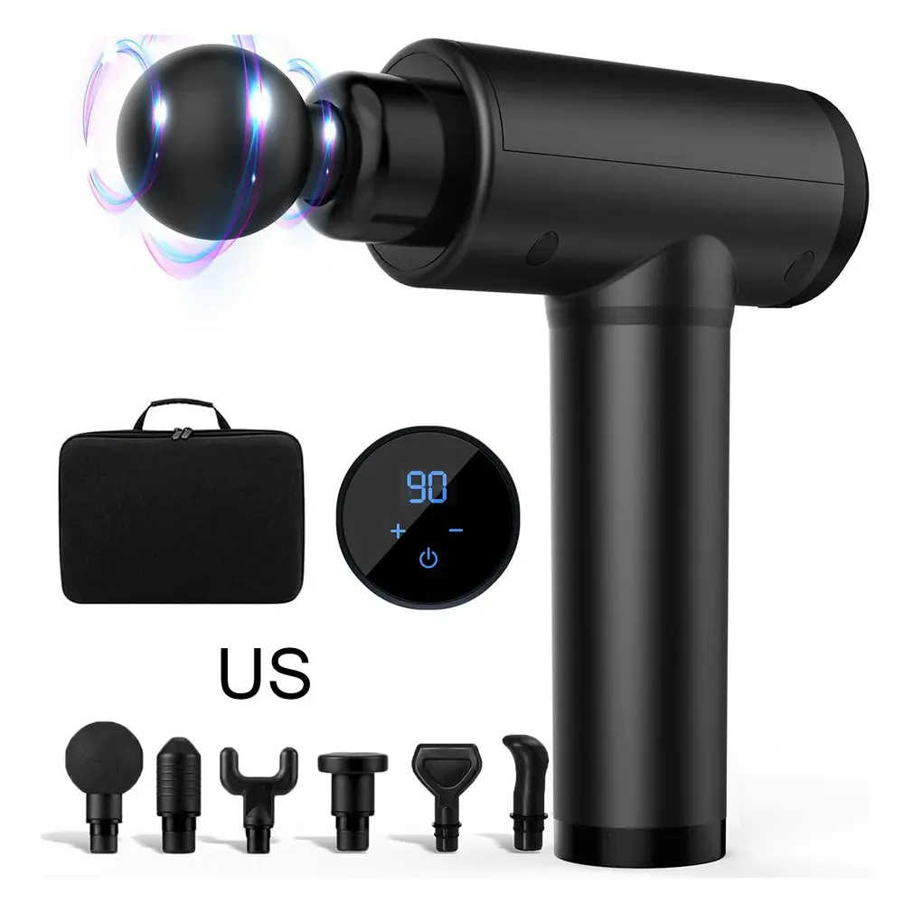 20 high frequency Adjustable Muscle Massager 6 Massage Heads Smart Fascia Tool Silent For Body Relaxation Sport Therapy
20 high frequency Adjustable Muscle Massager 6 Massage Heads Smart Fascia Tool Silent For Body Relaxation Sport Therapy