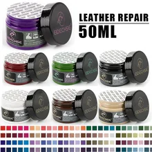 50ml Leather Paint Car Leather Repair Gel Home Car Seat Leather Finish Complementar Refurbishing Paste Leather Repair Paint Care