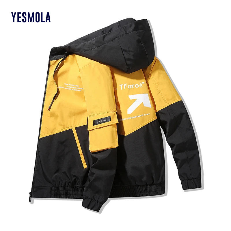 YESMOLA Autumn Jacket Coat Men Zipper Hoodies Windbreaker Casual Hooded Jackets Tracksuit Streetwear Thin Coat Men Clothing
YESMOLA Autumn Jacket Coat Men Zipper Hoodies Windbreaker Casual Hooded Jackets Tracksuit Streetwear Thin Coat Men Clothing