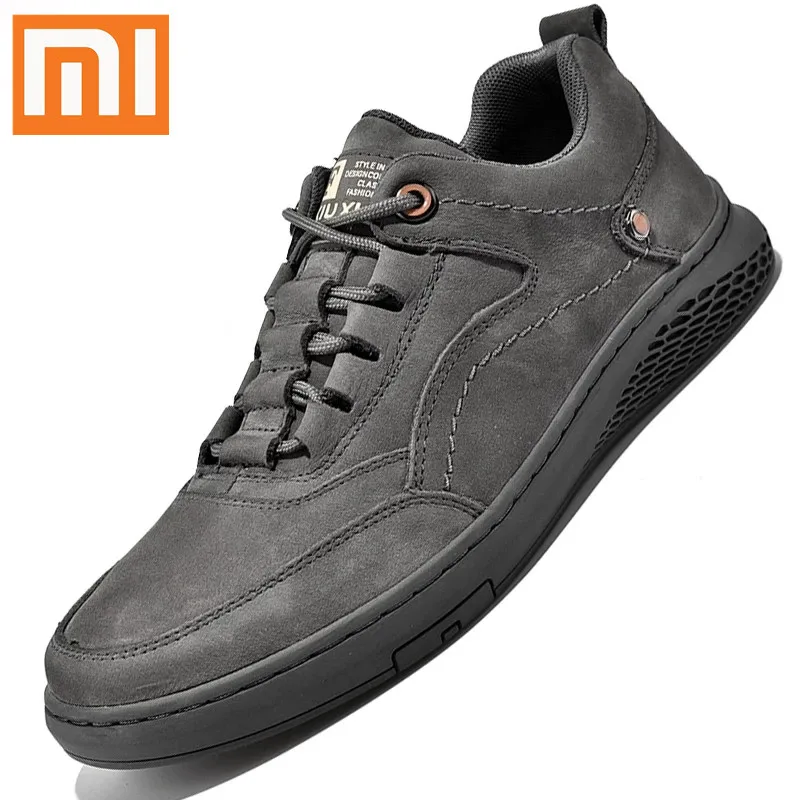 Xiaomi Men Shoes Genuine Leather Shoes Loafers Luxury Sneakers Trend Mens Shoes Outdoor British Male Sneakers Moccasins Обувь
Xiaomi Men Shoes Genuine Leather Shoes Loafers Luxury Sneakers Trend Mens Shoes Outdoor British Male Sneakers Moccasins Обувь