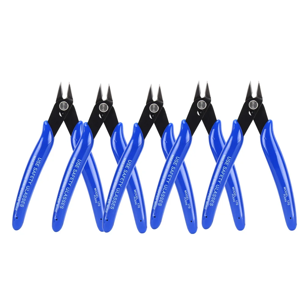 5PCS Wire Plier Cut Line Stripping Pliers 170 Cutting Plier Wire Cable Cutter Side Snips Flush Pliers Side Cutter Nippers Tools
5PCS Wire Plier Cut Line Stripping Pliers 170 Cutting Plier Wire Cable Cutter Side Snips Flush Pliers Side Cutter Nippers Tools