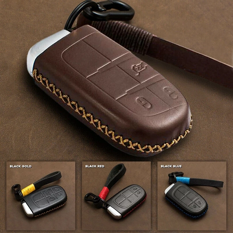 2 3 4 Buttons For Jeep Grand Cherokee Chrysler 300C Renegade Fiat Freemont Leather Car Key Cover Case Key Chain Key Protector
2 3 4 Buttons For Jeep Grand Cherokee Chrysler 300C Renegade Fiat Freemont Leather Car Key Cover Case Key Chain Key Protector