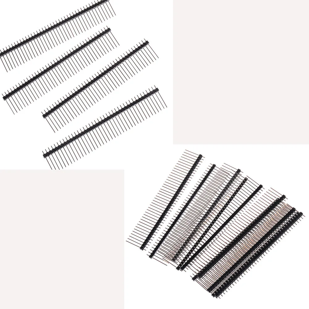 10 шт. 1x40P однорядные Мужской хрупкие же Длина Золотой штифт Rosh 19 мм/21 мм 2,54 мм штыревой разъем
10 шт. 1x40P однорядные Мужской хрупкие же Длина Золотой штифт Rosh 19 мм/21 мм 2,54 мм штыревой разъем