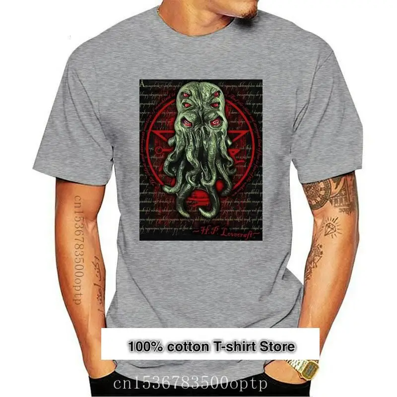 Camisetas deportivas Cthulhu para hombre, camisa de manga corta de algodón pesado con cuello redondo, XXXL, novedad
Camisetas deportivas Cthulhu para hombre, camisa de manga corta de algodón pesado con cuello redondo, XXXL, novedad