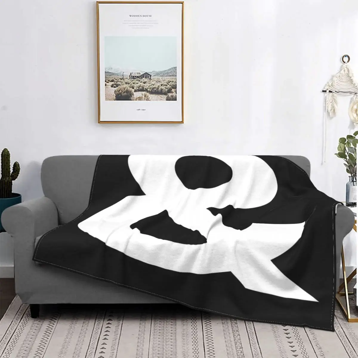 Ampersand en negro. Manta a cuadros para cama, ropa de cama de algodón, mullida, manta de pícnic
Ampersand en negro. Manta a cuadros para cama, ropa de cama de algodón, mullida, manta de pícnic