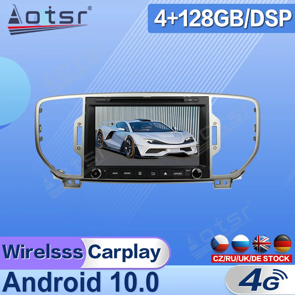 Android 10 For KIA Sportage KX5 2016 - 2020 Car Radio Multimedia Video Player Navigation GPS 2 Din Stereo Receiver Head Unit DSP
Android 10 For KIA Sportage KX5 2016 - 2020 Car Radio Multimedia Video Player Navigation GPS 2 Din Stereo Receiver Head Unit DSP