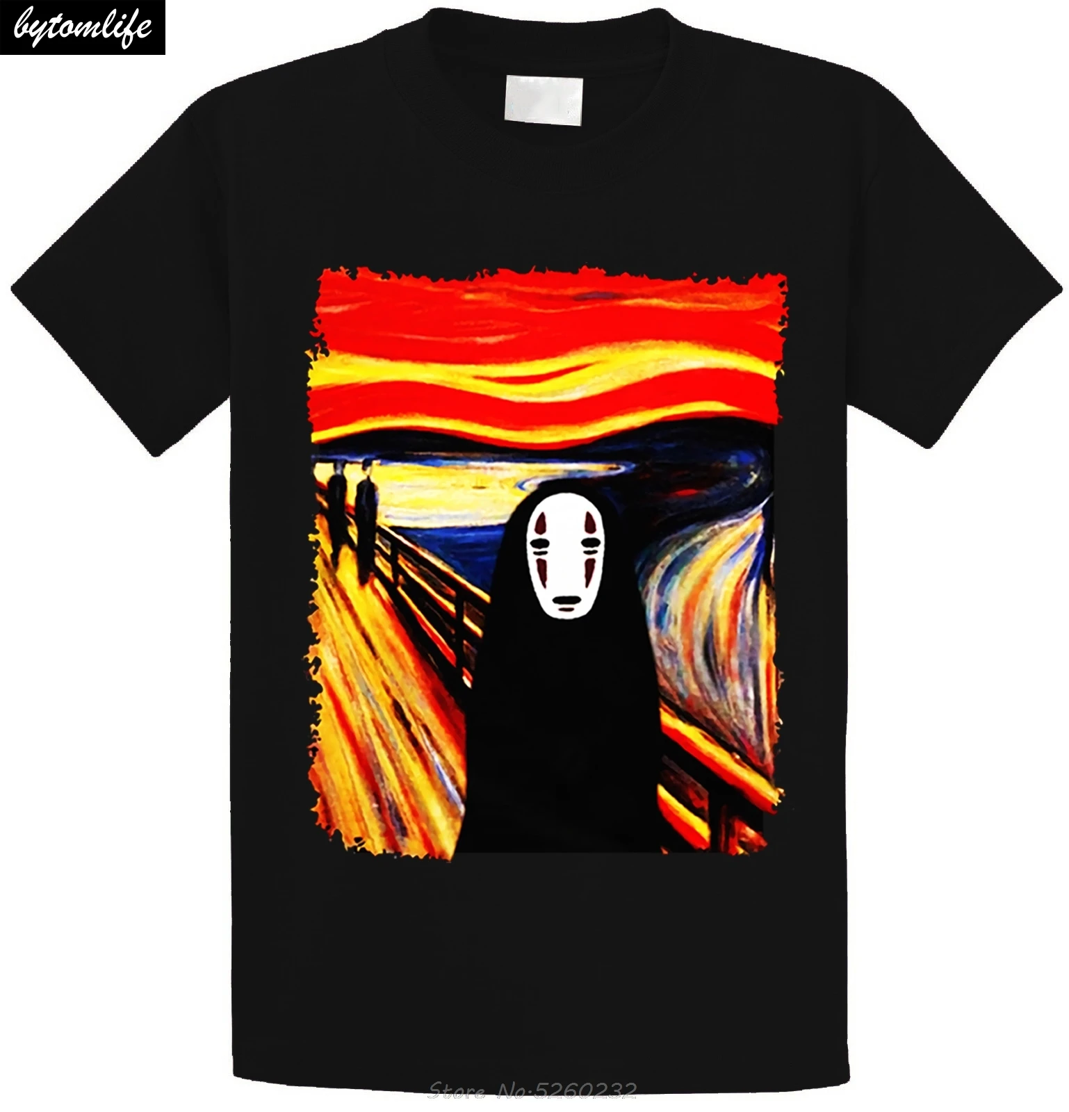 Spirited Away No Face Studio Ghibli T Shirt Black Cotton Men S-3XL US Supplier Hot Sale Clothes
Spirited Away No Face Studio Ghibli T Shirt Black Cotton Men S-3XL US Supplier Hot Sale Clothes