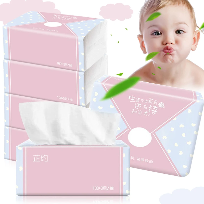 4 Packs 3-Ply Facial Tissue 300 Tissues Per Packs 1200 Tissues Total Soft for Bathroom New AC889
4 Packs 3-Ply Facial Tissue 300 Tissues Per Packs 1200 Tissues Total Soft for Bathroom New AC889