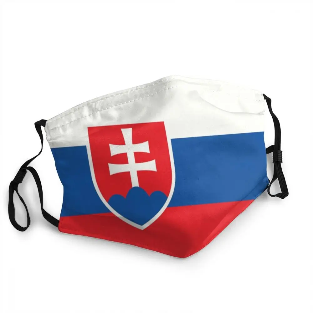 

Флаг Словакии, не-одноразовые нейтральные маска для лица для взрослых Республика Словакия Анти Пыль дымка Защитная крышка респиратор Рот-м...