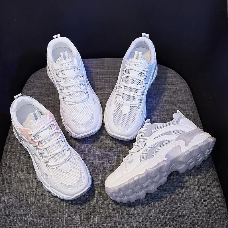 2021 Spring Women Sneakers New Designer Fashion Girl Comfortable Air Mesh Casual Sport Shoes height Increasing Platform Shoes
2021 Spring Women Sneakers New Designer Fashion Girl Comfortable Air Mesh Casual Sport Shoes height Increasing Platform Shoes
