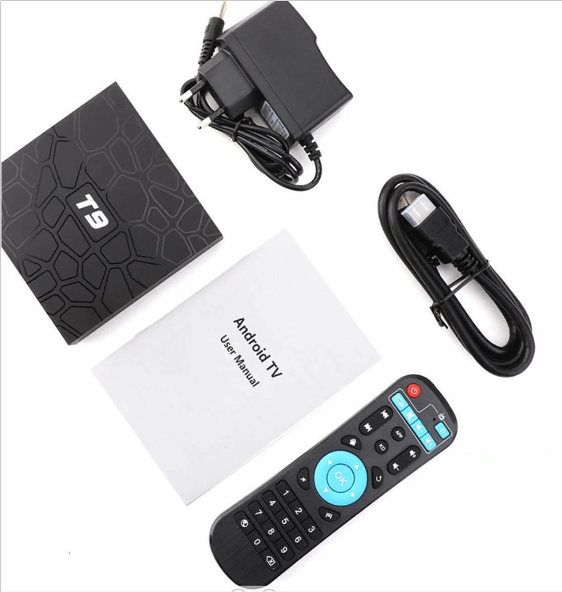 T9 Smart TV Box RK3318 Chip 4G/64G Android 9.0 usb3.0 4k HD Display Dual Bluetooth
T9 Smart TV Box RK3318 Chip 4G/64G Android 9.0 usb3.0 4k HD Display Dual Bluetooth