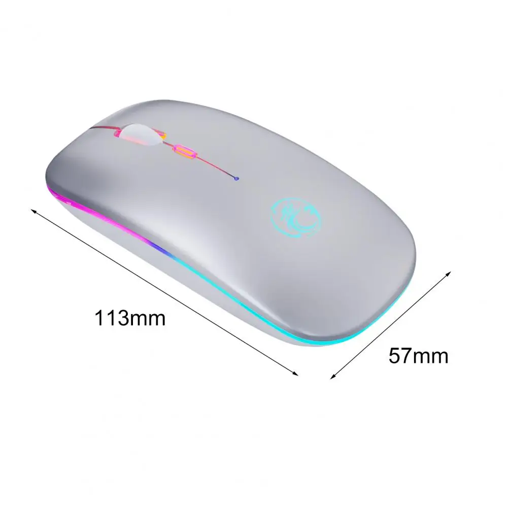 Silent LED Wireless Mouse RGB Rechargeable Mouse Wireless Computer Backlit Ergonomic Gaming Mouse For Laptop PC
Silent LED Wireless Mouse RGB Rechargeable Mouse Wireless Computer Backlit Ergonomic Gaming Mouse For Laptop PC