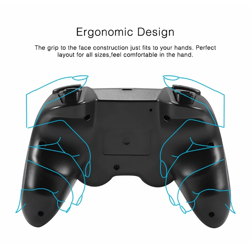 Wireless Bluetooth Game Controller Suitable for Playstation 4 Dual-Vibration Six-Axis & Wireless Microphone Headset
Wireless Bluetooth Game Controller Suitable for Playstation 4 Dual-Vibration Six-Axis & Wireless Microphone Headset
