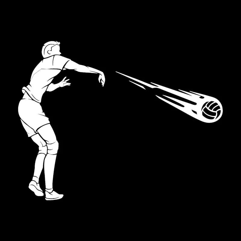 Players Volleyball Game Cartoon Decals Fashion Decorative Decals Personalized Pvc Waterproof Decals Black/white, 17cm * 13cm
Players Volleyball Game Cartoon Decals Fashion Decorative Decals Personalized Pvc Waterproof Decals Black/white, 17cm * 13cm