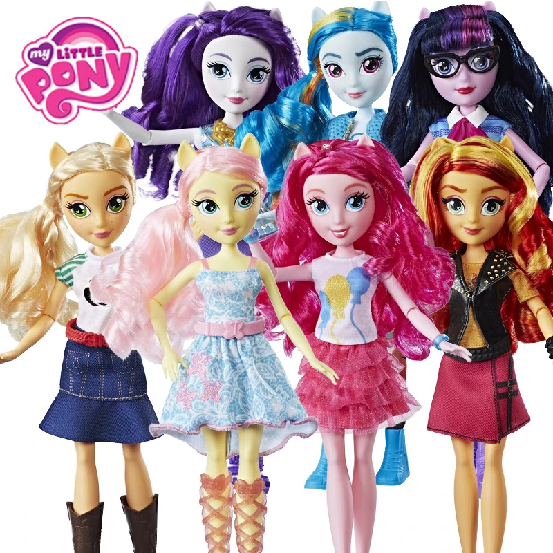 Игрушки My little pony Equestria Girls Rainbow move Twilight классические Фигурки для детей подарок на