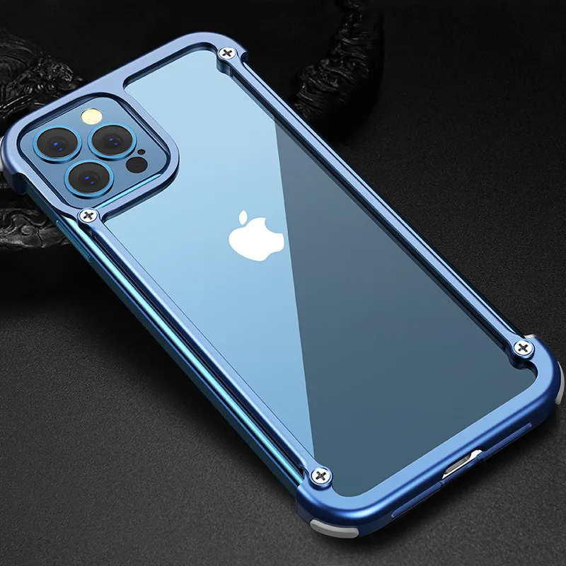 Aluminum Metal Bumper Phone Case For iphone 13 13 Pro Max Mini Cases Armor shockproof Metal Frame Cover For iphone 13 Pro Coques
Aluminum Metal Bumper Phone Case For iphone 13 13 Pro Max Mini Cases Armor shockproof Metal Frame Cover For iphone 13 Pro Coques