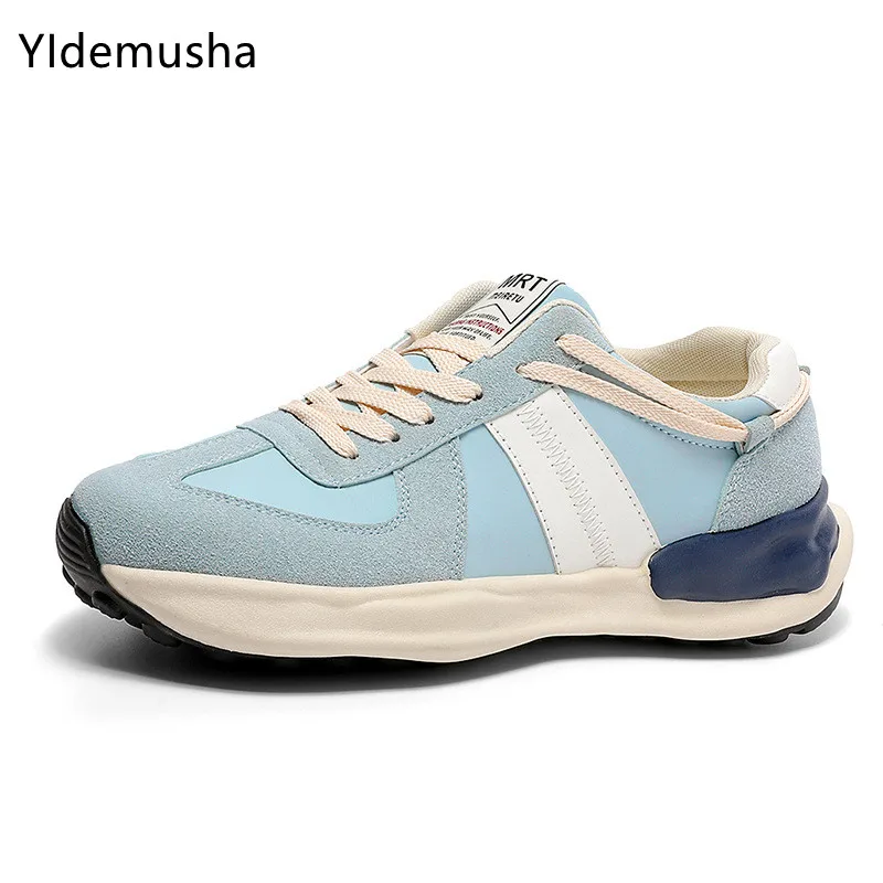2022 New Spring Summer Men's Sport Shoes Boys Sneakers PU Leather Fitness Men Thick Sole Sneakers Trendy Style Running Shoes
2022 New Spring Summer Men's Sport Shoes Boys Sneakers PU Leather Fitness Men Thick Sole Sneakers Trendy Style Running Shoes