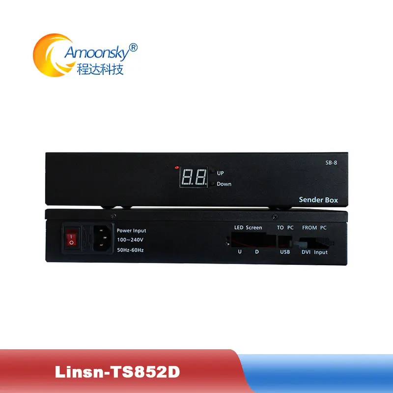 Linsn ts852d синхронная коробка отправителя и комбинированные функции TS852D светодиодный рекламный щит отправка коробка благоприятная цена
Linsn ts852d синхронная коробка отправителя и комбинированные функции TS852D светодиодный рекламный щит отправка коробка благоприятная цена