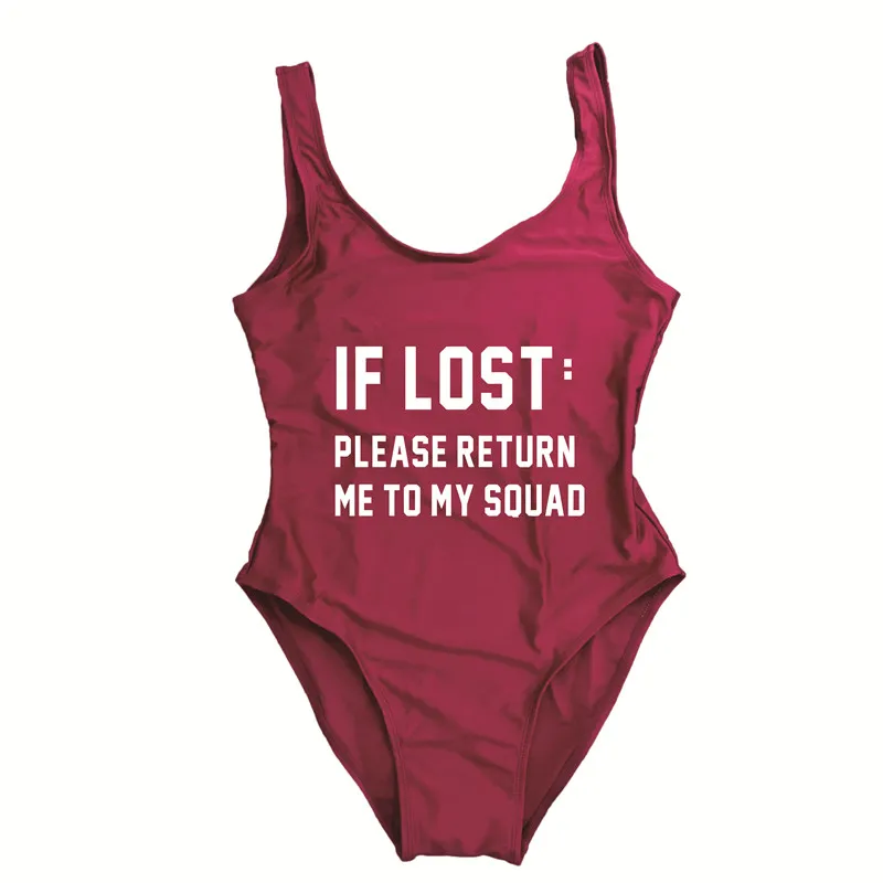 IF LOST PLEASE RETURN ME TO MY SQUAD Sexy Swimwear Women 2021 One Piece Swimsuit Bathing Suit Summer Beach Wear mayo monokini
IF LOST PLEASE RETURN ME TO MY SQUAD Sexy Swimwear Women 2021 One Piece Swimsuit Bathing Suit Summer Beach Wear mayo monokini
