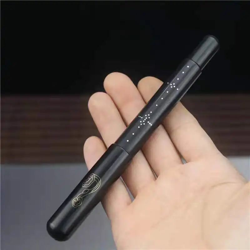 Handmade Black Wooden Fountain Pen Fine 0.5mm Ink Pen Converter Filler Office Business Collection
Handmade Black Wooden Fountain Pen Fine 0.5mm Ink Pen Converter Filler Office Business Collection