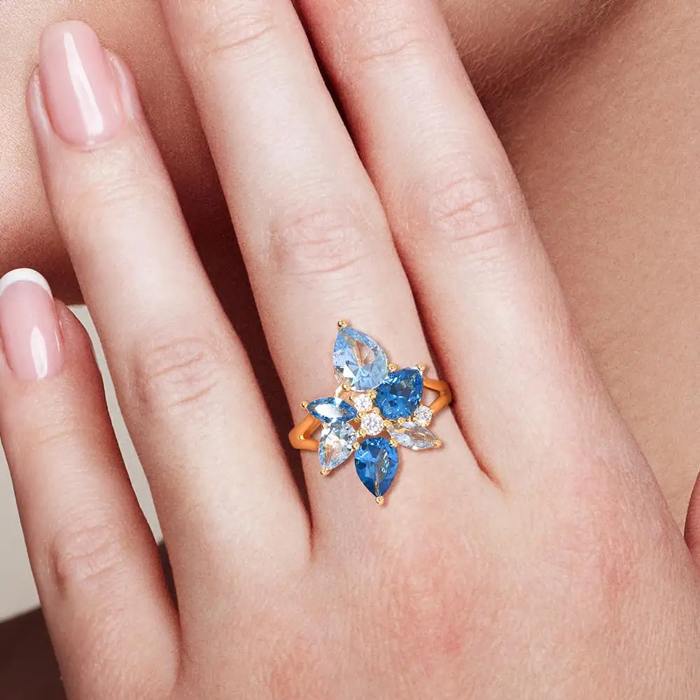 SANTUZZA Silver Rings For Women 925 Sterling Silver Gorgeous Multi Colour Stones Rings Female Fancy Bague Bijoux Fashion Jewelry
SANTUZZA Silver Rings For Women 925 Sterling Silver Gorgeous Multi Colour Stones Rings Female Fancy Bague Bijoux Fashion Jewelry