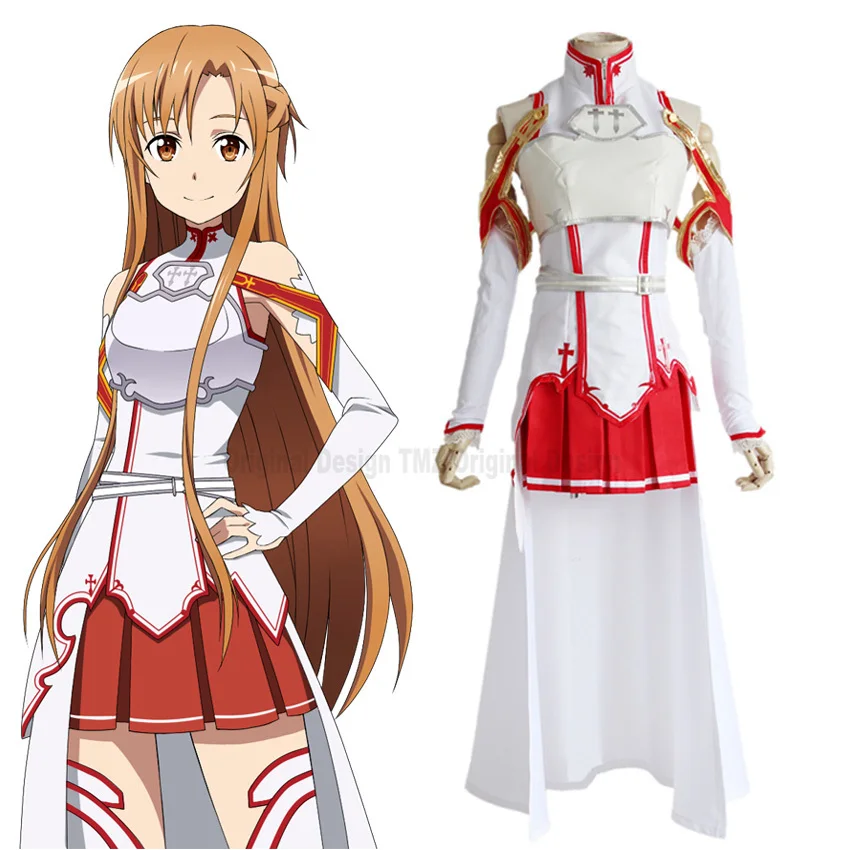 Anime SAO Sword Art Online Yuuki Asuna Cosplay Fighting Suit Costume Halloween Party Dress Wear Outfit
Anime SAO Sword Art Online Yuuki Asuna Cosplay Fighting Suit Costume Halloween Party Dress Wear Outfit