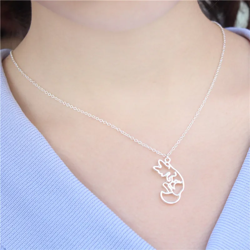 Europe/US Fashion The Hollow Cat Pendant Cute Necklace Gift For Mom/Girlfriend Party Jewelry
Europe/US Fashion The Hollow Cat Pendant Cute Necklace Gift For Mom/Girlfriend Party Jewelry