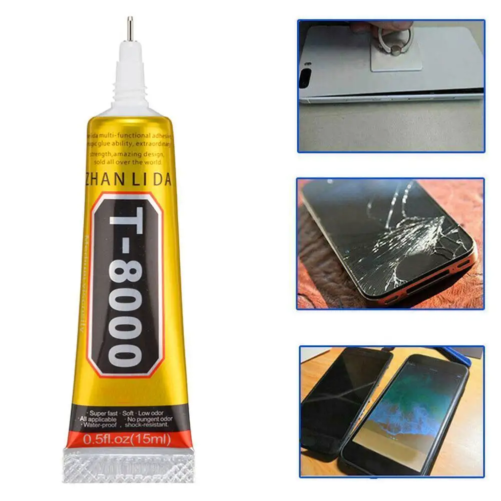 50ml T8000 Universal Glue Super Adhesive For DIY Cell Sealant Fixing Phone Frame Glue Screen Craft Adhesive Jewelry R G8M7
50ml T8000 Universal Glue Super Adhesive For DIY Cell Sealant Fixing Phone Frame Glue Screen Craft Adhesive Jewelry R G8M7