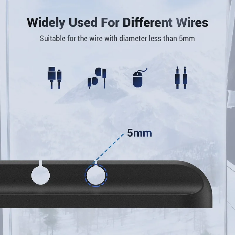Silicone Cable Organizer USB Cable Winder Desktop Tidy Management Clips Cable Holder for Mouse Headphone Wire Organizer
Silicone Cable Organizer USB Cable Winder Desktop Tidy Management Clips Cable Holder for Mouse Headphone Wire Organizer