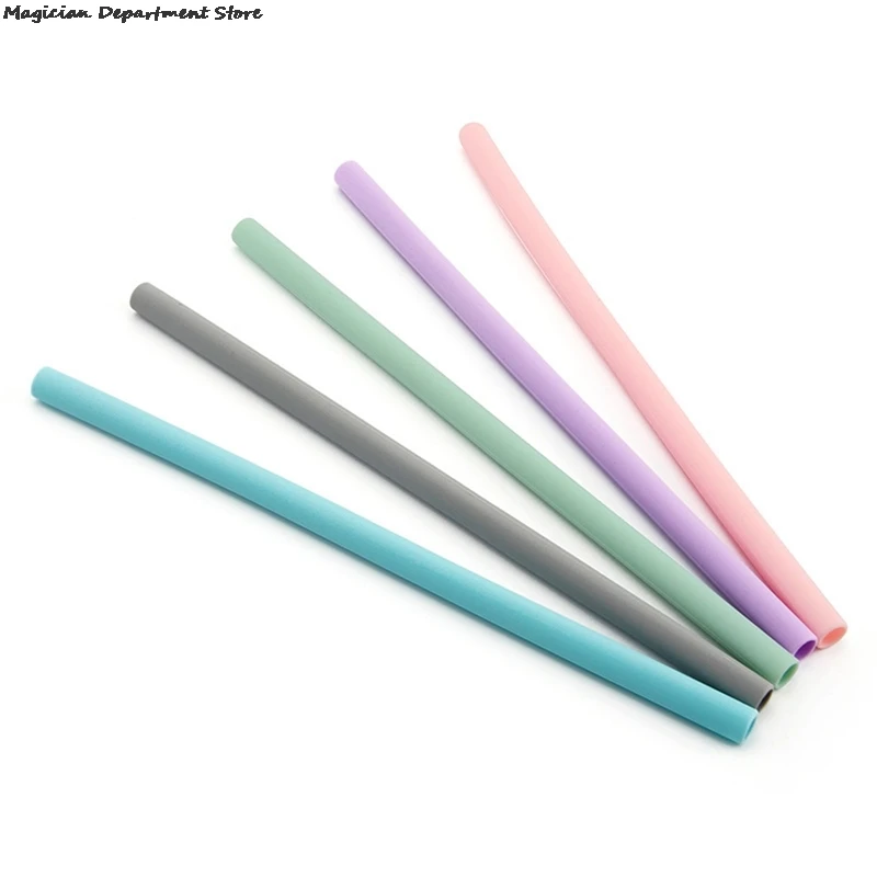 1Pcs Reusable Silicone Drinking Straws Set Long Flexible Straws Family Children With Straws Home Kitchen Color Accessory Tools
1Pcs Reusable Silicone Drinking Straws Set Long Flexible Straws Family Children With Straws Home Kitchen Color Accessory Tools