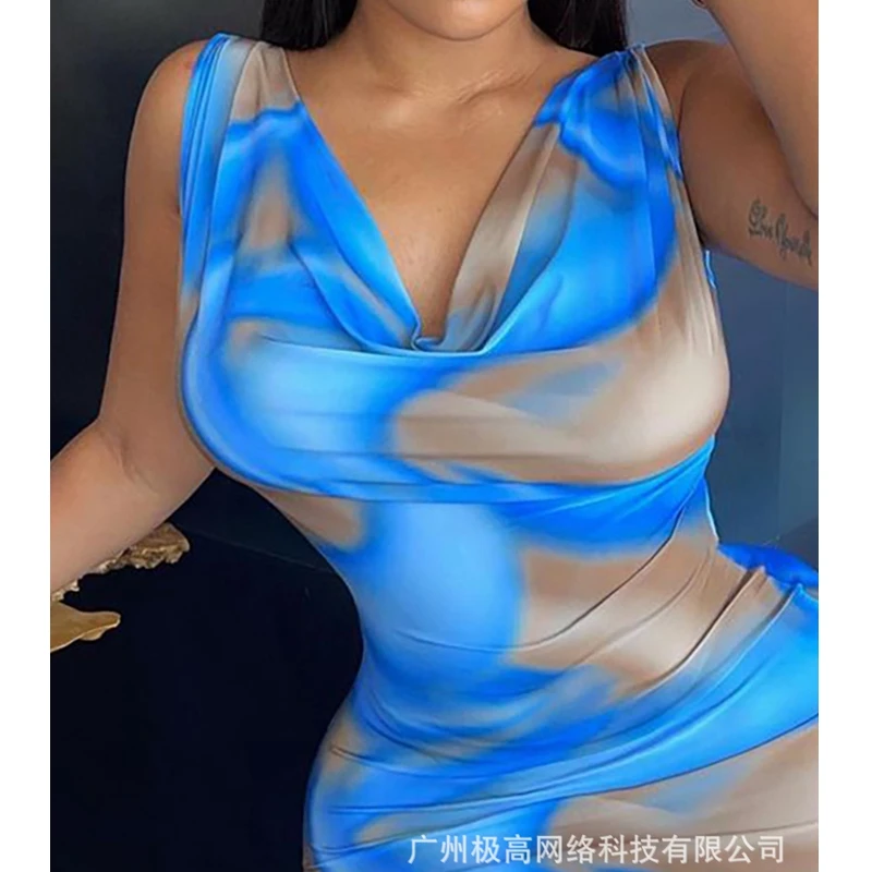 Wepbel облегающее мини-платье, Клубная одежда, сексуальное женское платье без рукавов с синим узором, свободные платья с V-образным вырезом, обл...
Wepbel облегающее мини-платье, Клубная одежда, сексуальное женское платье без рукавов с синим узором, свободные платья с V-образным вырезом, обл...