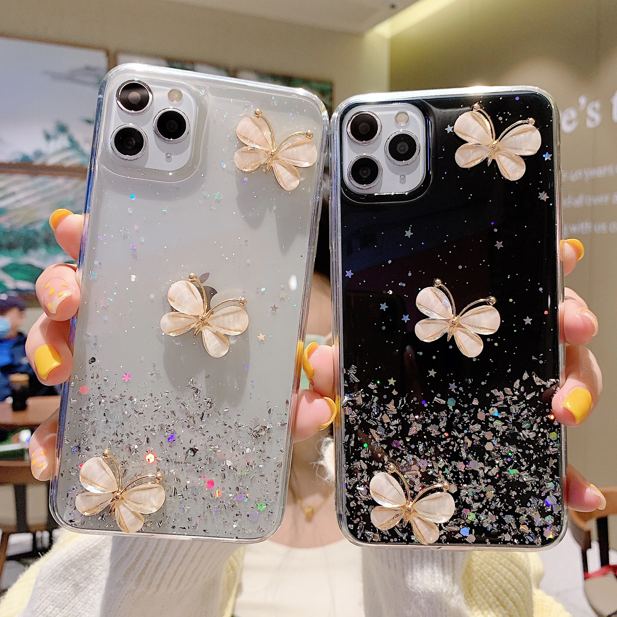 JWMOVE 12Promax butterfly glitter mobile phone case iPhoneXR XSAMX drop glue 12 protective case 6s soft
JWMOVE 12Promax butterfly glitter mobile phone case iPhoneXR XSAMX drop glue 12 protective case 6s soft