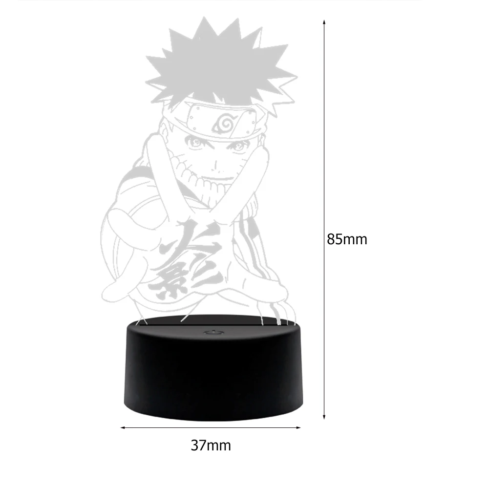 3D Anime LED Table Lamp Practical Multi-functional Durable Touch Control 7 Color Kids Bedroom Night Light Xmas Gift
3D Anime LED Table Lamp Practical Multi-functional Durable Touch Control 7 Color Kids Bedroom Night Light Xmas Gift