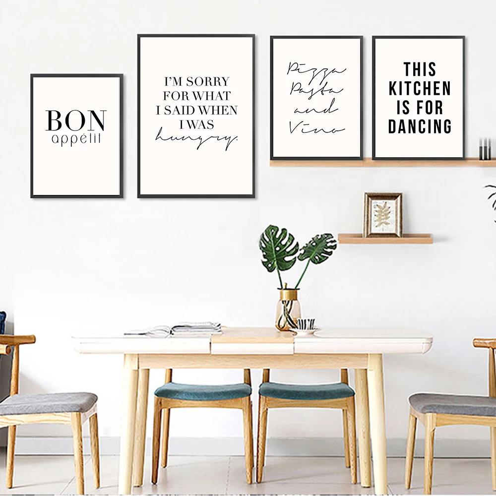 Minimalist Quote Poster Black White Inspirational Canvas Painting Modern Art Print Kitchen Wall Picture For Living Bedroom Decor
Minimalist Quote Poster Black White Inspirational Canvas Painting Modern Art Print Kitchen Wall Picture For Living Bedroom Decor