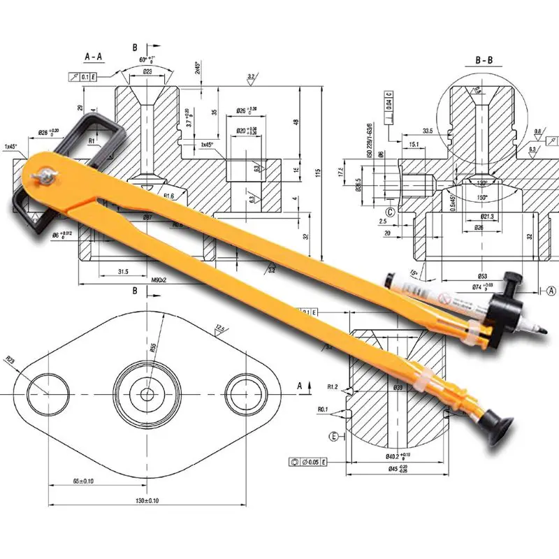 Multifunction Drawing Compass Math Geometry Tools For Circles School Supplies for student Stationery
Multifunction Drawing Compass Math Geometry Tools For Circles School Supplies for student Stationery