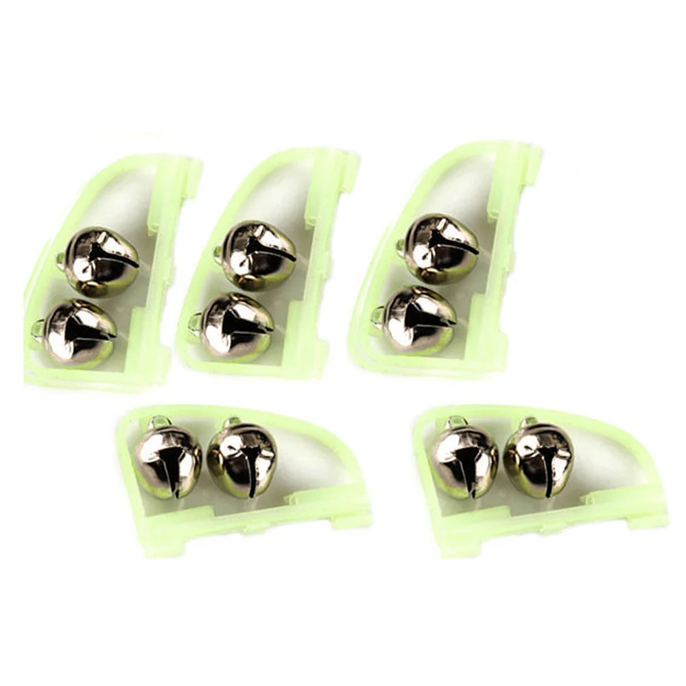 5Pcs Fluorescent Fishing Bell Fishing Rod Pole Tip Clip Twin Alarm Alert Ring Glow In The Dark Fishing Tackle Box Accessory Tool
5Pcs Fluorescent Fishing Bell Fishing Rod Pole Tip Clip Twin Alarm Alert Ring Glow In The Dark Fishing Tackle Box Accessory Tool
