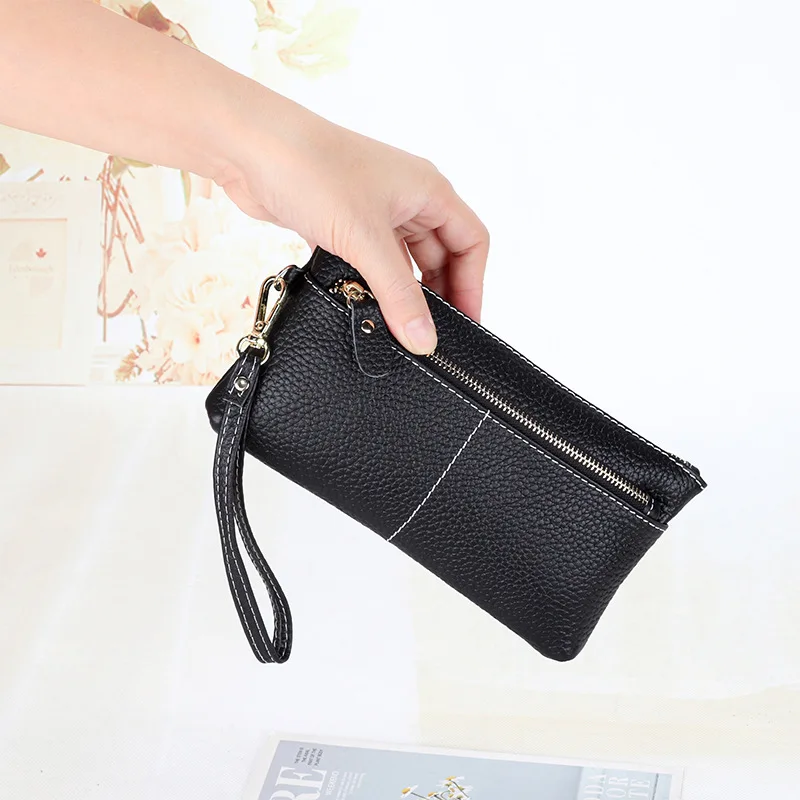 Portable Fashion Genuine Leather Leather Women Wallet Clutch Women's Purse Phone Wallet Female Phone Pocket
Portable Fashion Genuine Leather Leather Women Wallet Clutch Women's Purse Phone Wallet Female Phone Pocket