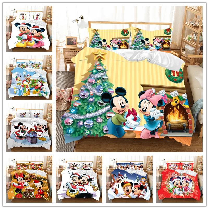 New Minnie Mickey Christmas Bedding Set Twin Full Queen King Duvet Cover Bed Set Christmas Gift Nightmare Before Christmas
New Minnie Mickey Christmas Bedding Set Twin Full Queen King Duvet Cover Bed Set Christmas Gift Nightmare Before Christmas