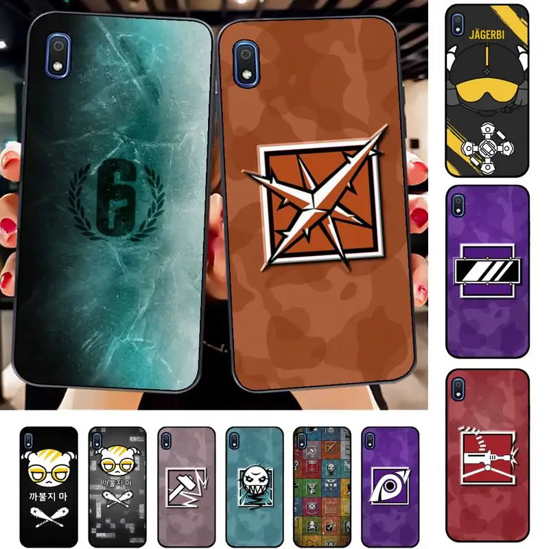 R6 Rainbow Six Siege Phone Case for Samsung A51 01 50 71 21S 70 31 40 30 10 20 S E 11 91 A7 A8 2018
R6 Rainbow Six Siege Phone Case for Samsung A51 01 50 71 21S 70 31 40 30 10 20 S E 11 91 A7 A8 2018
