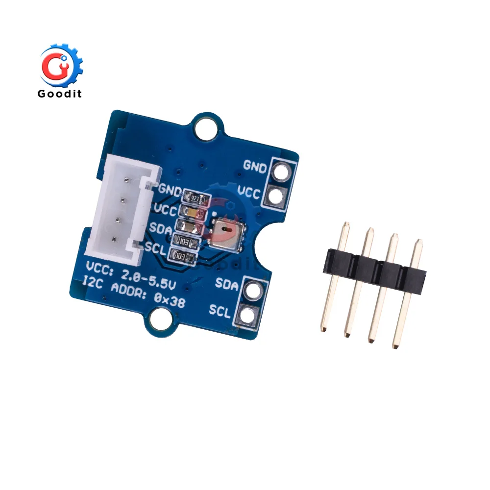 Электронный модуль Гров-AHT20 I2C, промышленный класс, модуль датчика температуры и влажности, инструменты, аксессуары
Электронный модуль Гров-AHT20 I2C, промышленный класс, модуль датчика температуры и влажности, инструменты, аксессуары