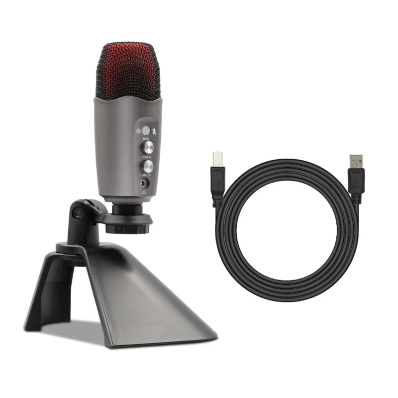 20CB Gaming Wired Mics Holder Mount Mic Handle USB Plug Cardioid Pickup Smart Sensitivity Mic Smart Chip Noise Canceling
20CB Gaming Wired Mics Holder Mount Mic Handle USB Plug Cardioid Pickup Smart Sensitivity Mic Smart Chip Noise Canceling